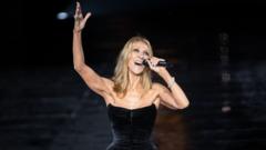Image from linked report: Celine Dion kicks off Paris Fashion Week with surprise performance