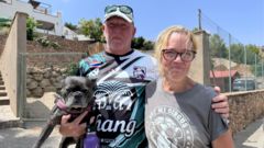 Source-feed image associated with British couple return to village at heart of deadly Spanish wildfire