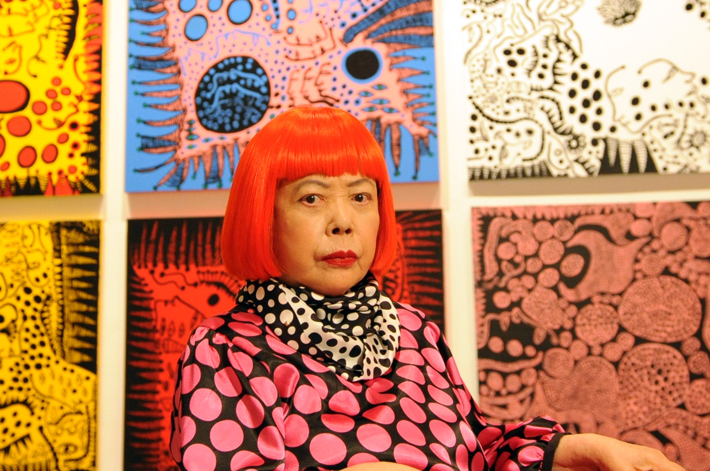 Source-feed image associated with Artist Yayoi Kusama Has Died at 97