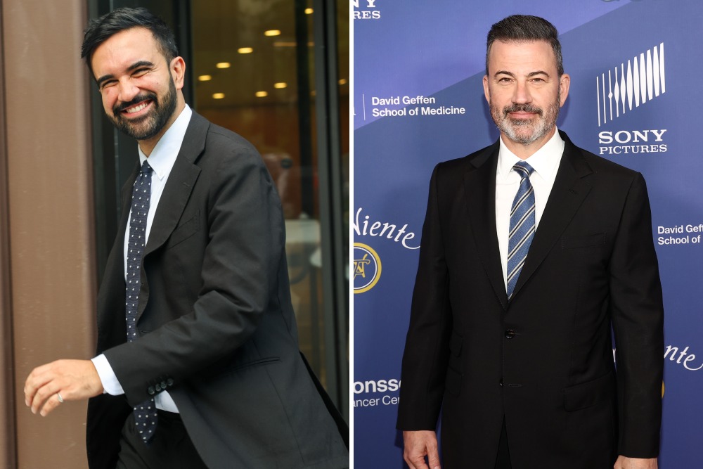 Image from linked report: Mayor Zohran Mamdani Refuses Jimmy Kimmel’s Request to Text Trump a Selfie of Them
