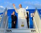 Image from linked report: Pope Leo visits France for first papal visit in 18 years – Europe live