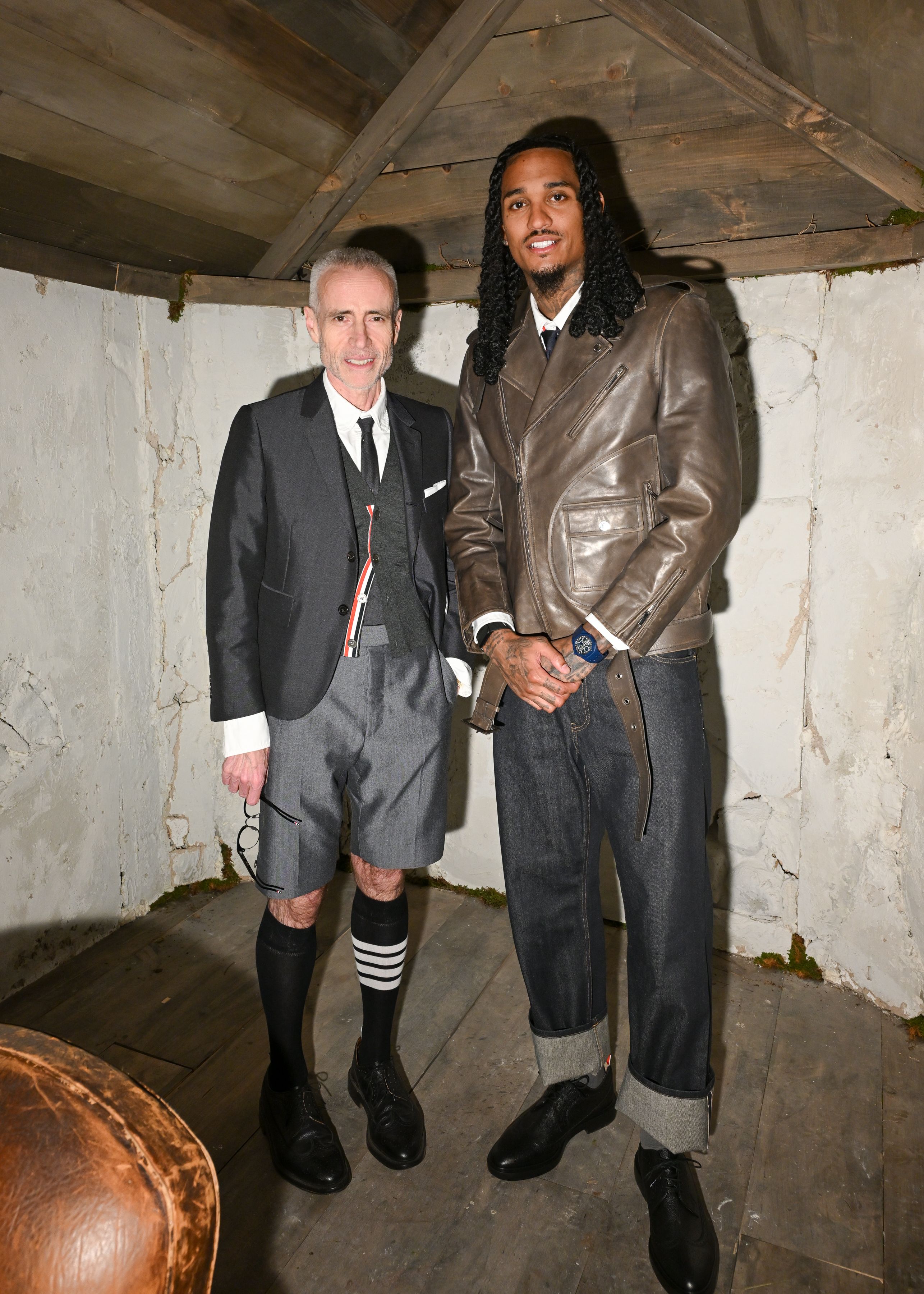 Image from linked report: Cashmere Headphones and a Punk Rock Performance: Inside Thom Browne and Bose’s Bash at The Lotos Club