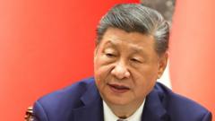 Source-feed image associated with Xi Jinping to meet Kim Jong Un in rare visit to North Korea