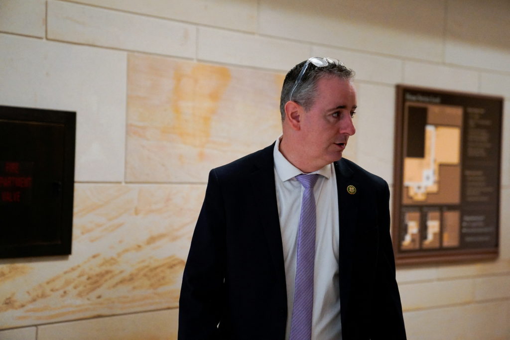 Image from linked report: This swing state Republican is distancing himself from Trump, but it may not save him in the midterms