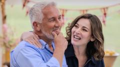 Image from linked report: Nigella Lawson is 'icing on the cake', TV critics say as she enters Bake Off tent