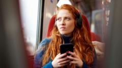 Source-feed image associated with Phone signal on trains not good enough most of the time, research says