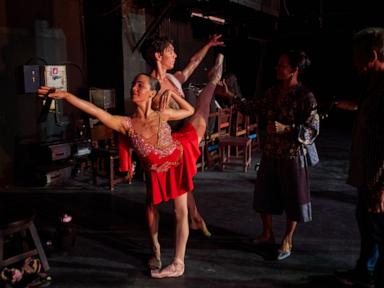 Image from linked report: Cuba’s cherished ballet tradition endures through daily blackouts and shortages