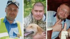 Source-feed image associated with Jailers and officials at Russia's 'torture prisons' in Ukraine exposed by BBC