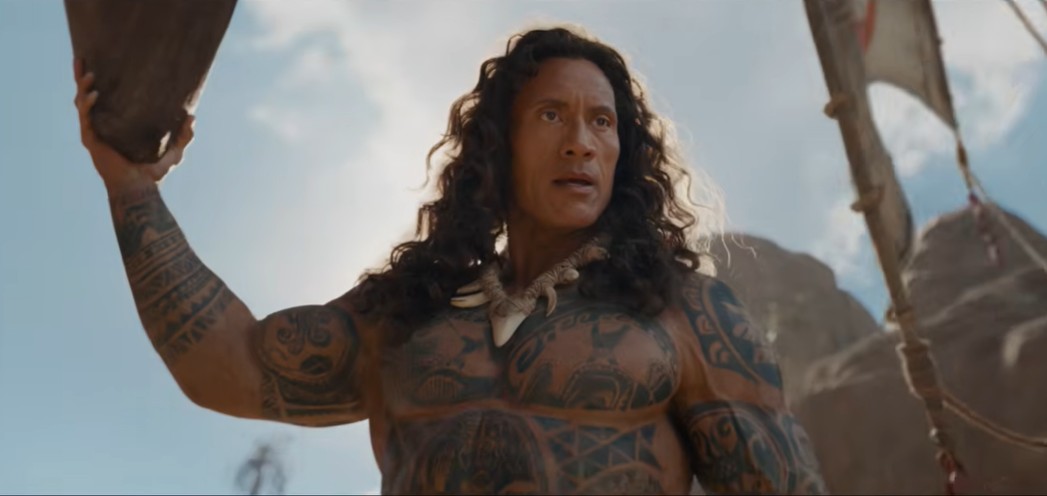 Source-feed image associated with Dwayne Johnson Laughed ‘So F—ing Hard’ When He Saw the Memes About His ‘Moana’ Wig: ‘It Was Very, Very Funny’