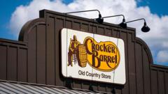 Source-feed image associated with Cracker Barrel chief executive steps down a year after rebrand chaos