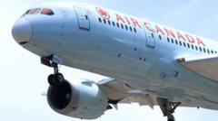 Source-feed image associated with Air Canada pilot accused of flying for 17 years without correct licence