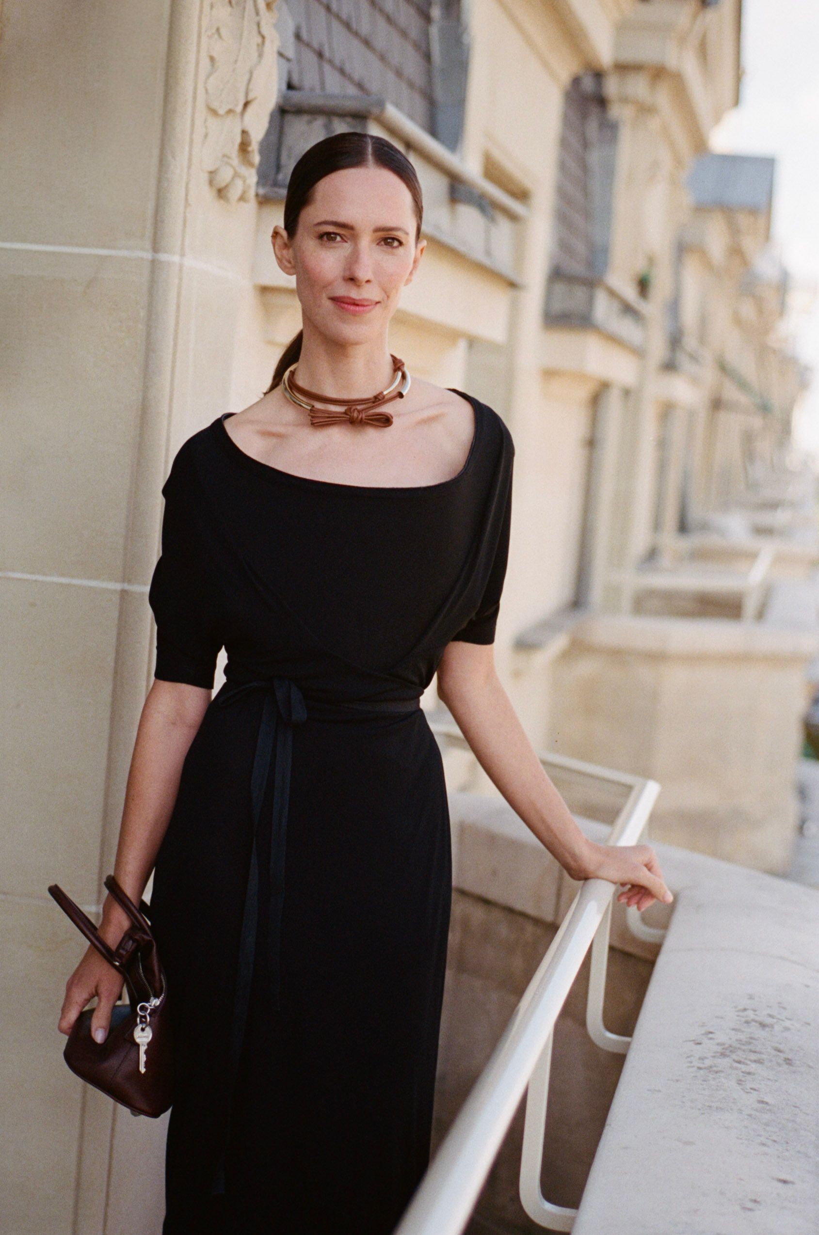 Image from linked report: Rebecca Hall’s Paris Itinerary Includes the Maison Margiela Show, Hotel Pastries, and Proust’s Bedroom