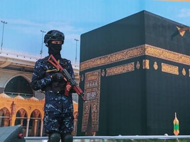 Source-feed image associated with Saudi Arabia issues air raid alerts across the country, and other Mideast developments