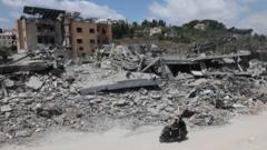 Source-feed image associated with Israeli troops kill two in south Lebanon after lull in fighting, authorities say