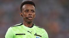 Source-feed image associated with Artan to referee Uefa Super Cup after losing World Cup role