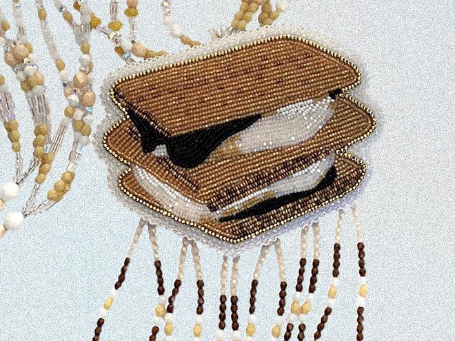 Source-feed image associated with Ken Williams Jr. Is the Beadwork Artist With a Delicious Point-of-View
