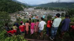 Source-feed image associated with 'No doubt' that climate change played role in Nepal-Tibet flood, study finds