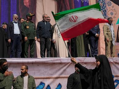 Image from linked report: Iran live updates: Iranian president pushes back at Trump during UN speech