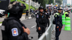 Source-feed image associated with Lightning, hotel security and spying - issues England face in Mexico