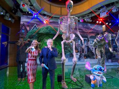 Source-feed image associated with WATCH: How stores are luring shoppers with 'Skelly' and other spooky items earlier than ever