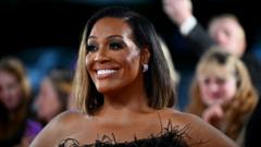 Image from linked report: Alison Hammond returns home from hospital after rushing off This Morning