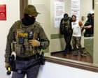 Source-feed image associated with New data shows record number of arrests and deportations of immigrants in the US