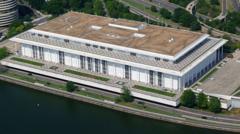 Source-feed image associated with Trump officials threaten Kennedy Center demolition if court blocks renovations