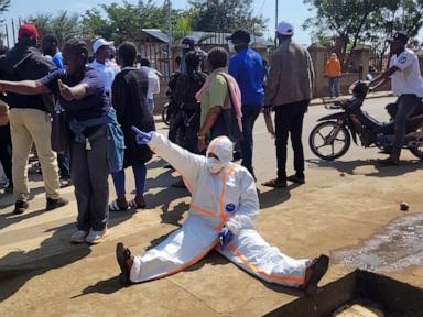 Source-feed image associated with Health workers at epicenter of Congo’s Ebola outbreak protest lack of payment