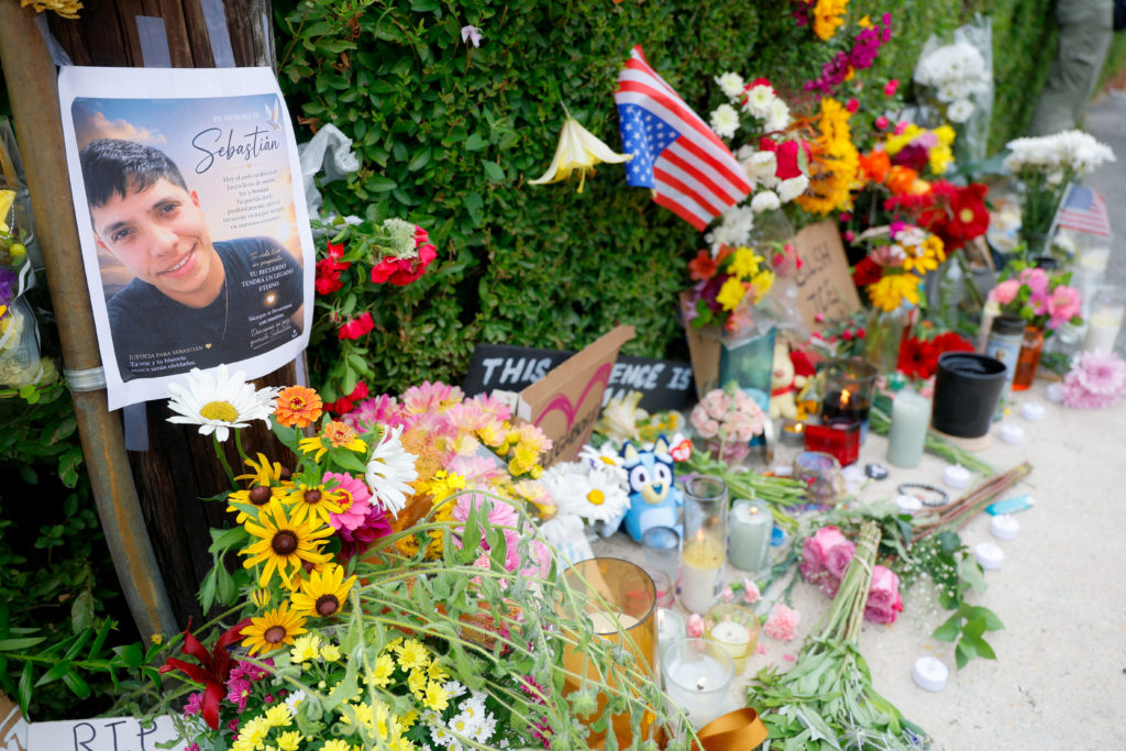 Source-feed image associated with DHS says ICE officer who fatally shot driver in Maine was 'fearing for public safety'