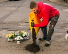 Source-feed image associated with ‘One day I thought, that’s enough’: the people fighting back against pothole-riddled roads