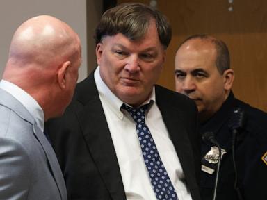 Source-feed image associated with Gilgo Beach sentencing: Killer briefly addresses court as angry families speak out