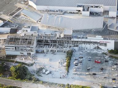 Source-feed image associated with Powerful earthquake rocks Japan, damaging buildings and mall in south