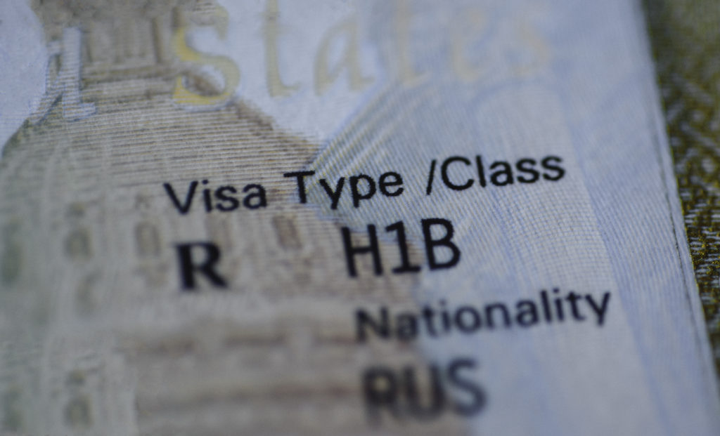 Source-feed image associated with Trump says skilled foreign workers take jobs away from Americans. It's not that simple, experts say