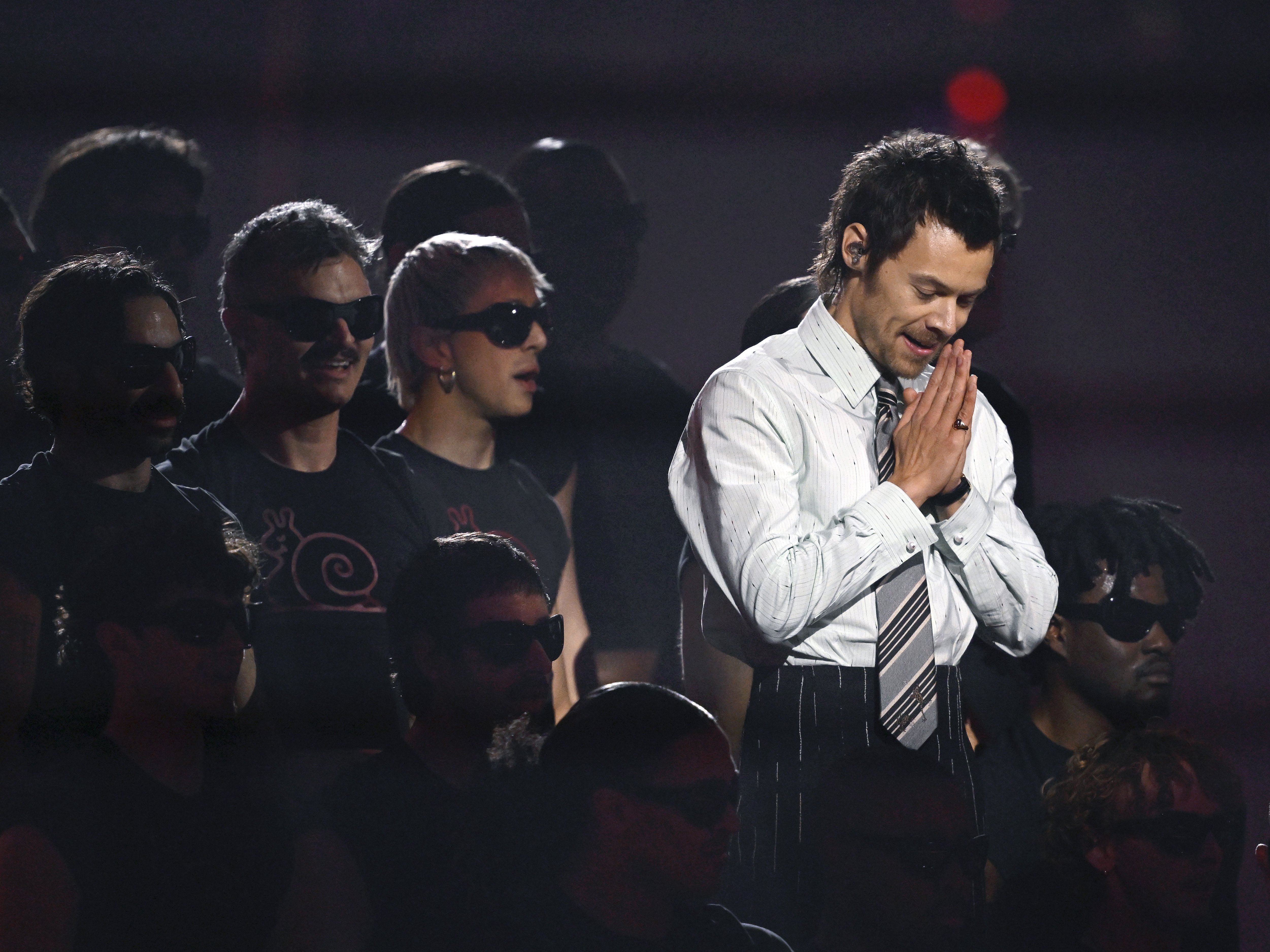 Source-feed image associated with Harry Styles Pokes Fun at Ex Taylor Swift’s Wedding During Madison Square Garden Show