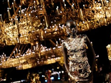Image from linked report: Jennifer Lopez and golden glamour dazzle at Paris Fashion Week