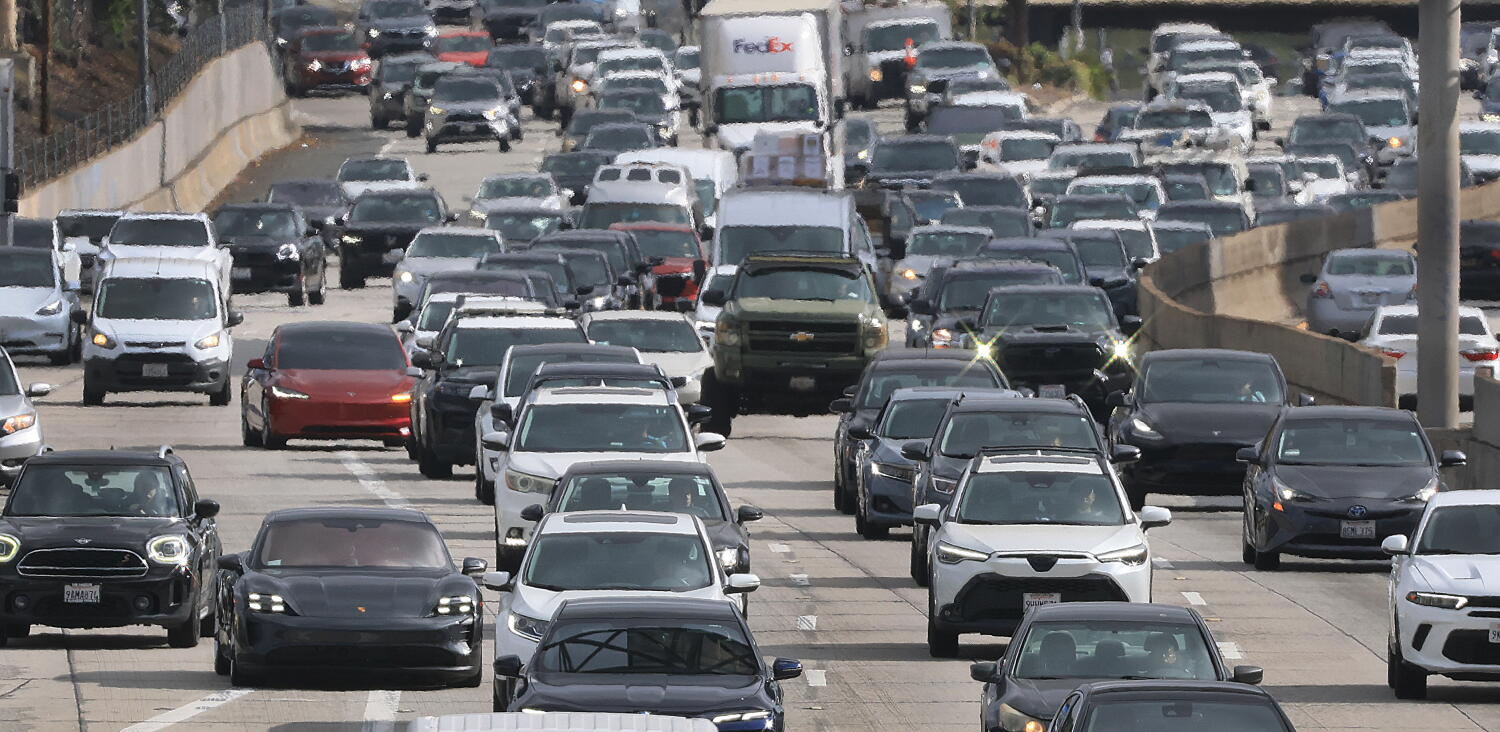 Image from linked report: Lower mileage standards, higher pump costs: What Trump's auto move means for California