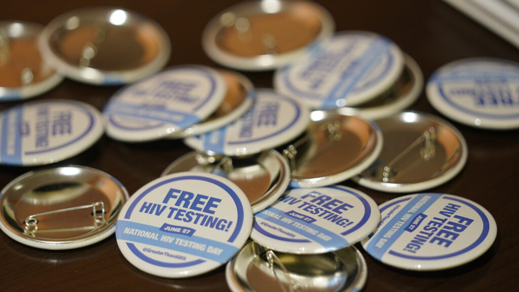 Source-feed image associated with STAT+: Advocates say federal funding is being cut from groups fighting HIV