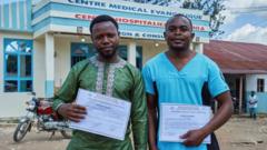 Source-feed image associated with Five patients recover from Ebola in DR Congo and leave hospital