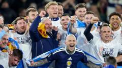 Source-feed image associated with Clarke leaves strong Scotland legacy but exit brings sense of relief