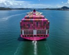 Source-feed image associated with Panama canal traffic to be cut again as drought from El Niño worsens