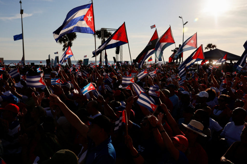 Source-feed image associated with Cuban diplomat says Havana not seeking conflict but ready to defend itself against U.S.