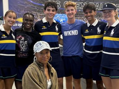 Source-feed image associated with WATCH: Behind the scenes with the US Open Ball Crew