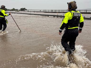 Source-feed image associated with Texas drenched by heavy rains as forecasters warn more storms could bring floods