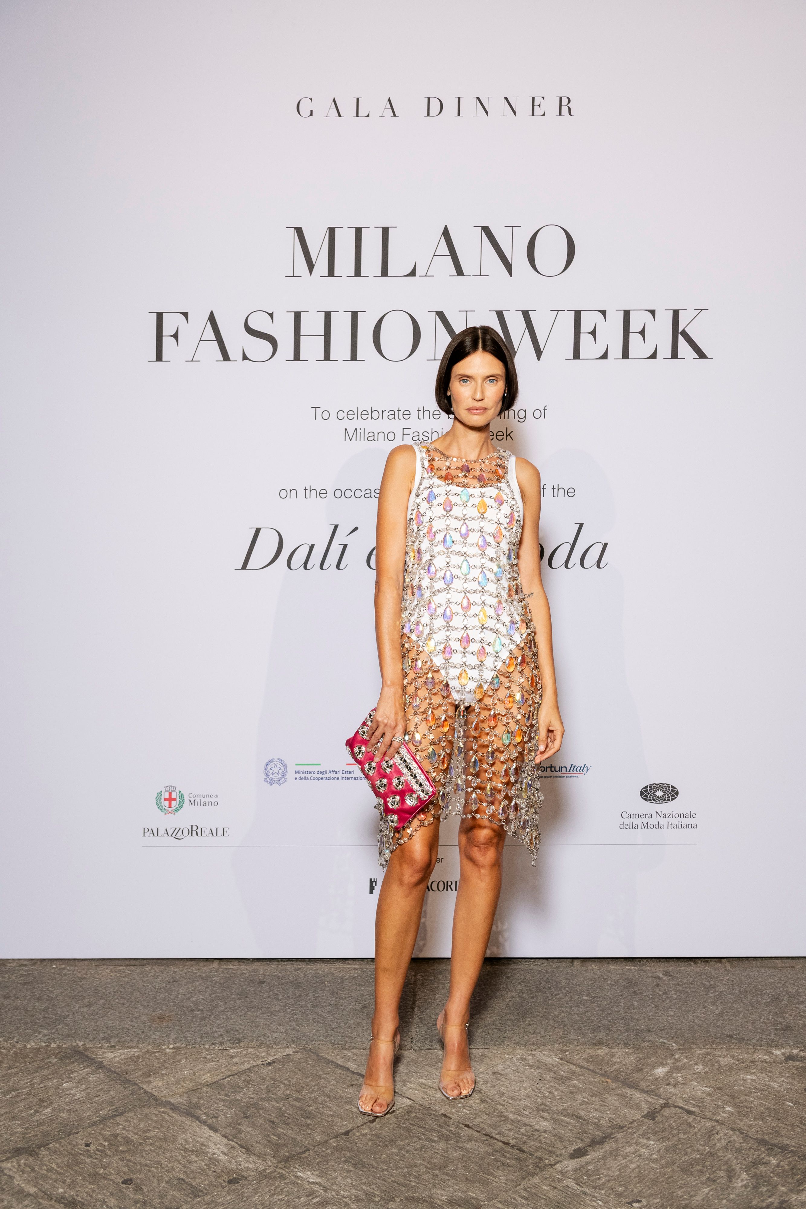 Image from linked report: All Eyes on Milano: Camera Nazionale della Moda Italiana Celebrated Dalí and Fashion with a Gala Dinner