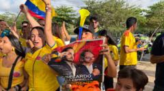 Source-feed image associated with Trump-backed political outsider wins Colombia election, initial count shows