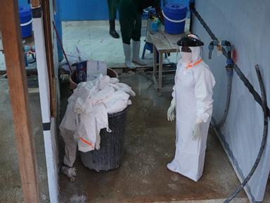 Source-feed image associated with Congo's Ebola outbreak has killed nearly 1,000 people