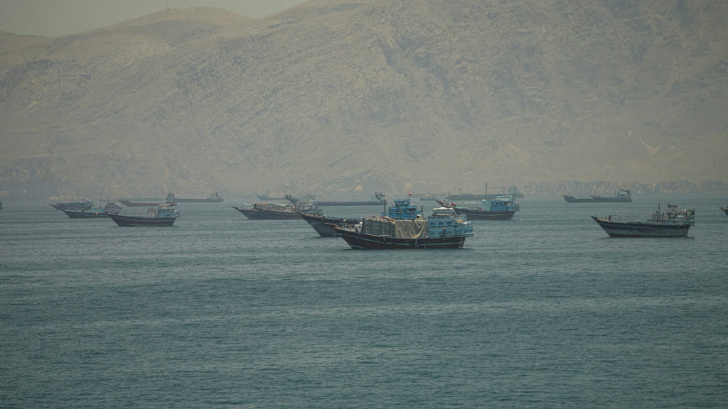 Source-feed image associated with U.S. imposes sanctions on Iranian agency trying to control shipping in the Strait of Hormuz