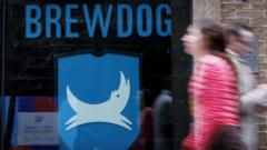 Source-feed image associated with 'Insufficient funds' to pay Brewdog creditors after takeover deal
