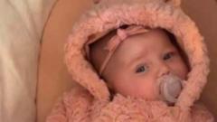 Source-feed image associated with Mother guilty over baby's hairdryer burns death