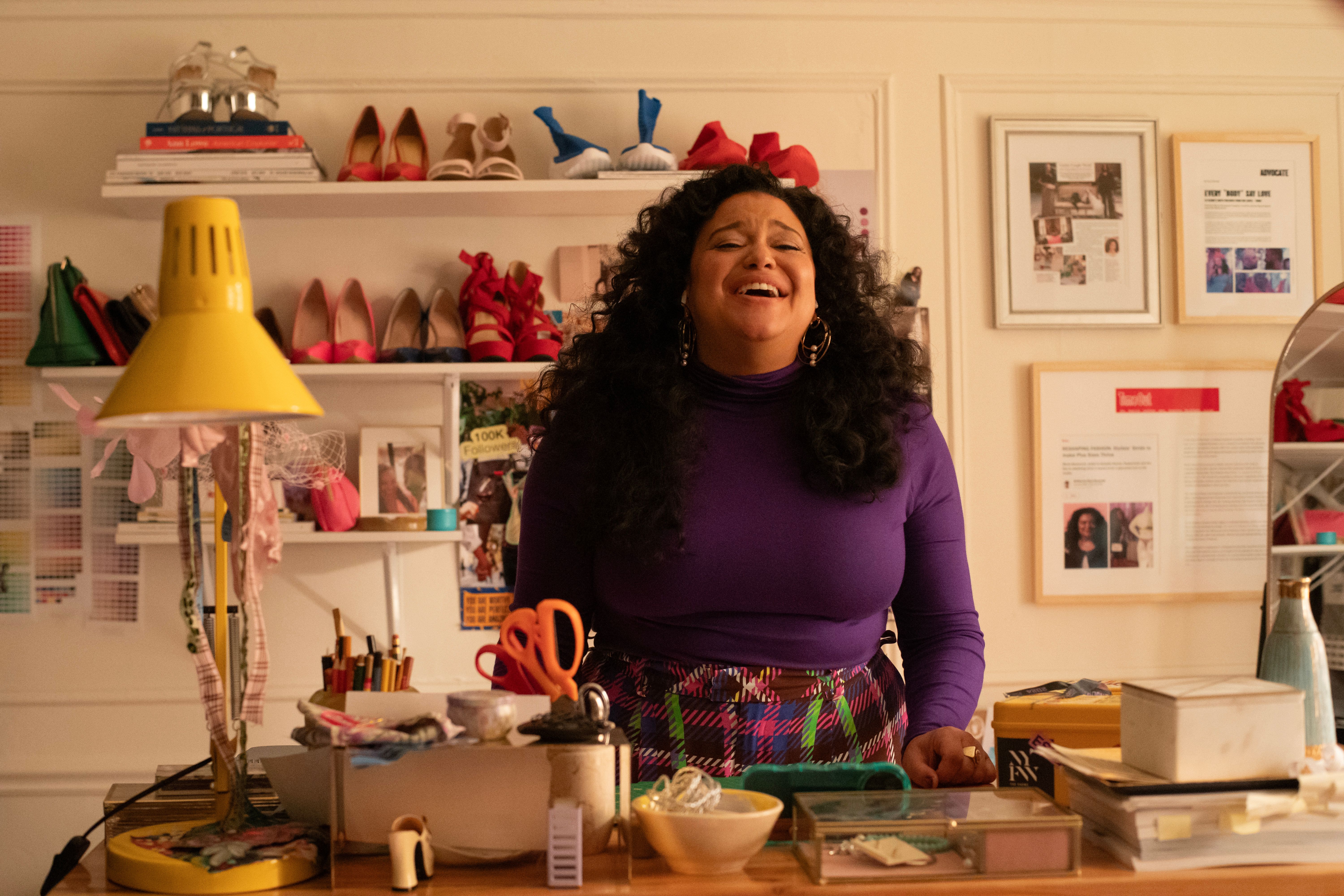 Source-feed image associated with Michelle Buteau on Giving Mavis Her Flowers in Season 3 of ‘Survival of the Thickest’